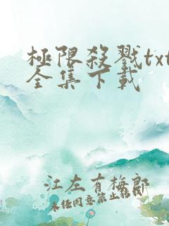 极限杀戮txt全集下载