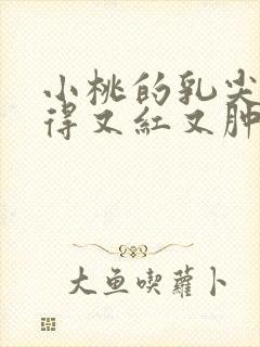 小桃的乳尖被吸得又红又肿