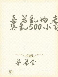 长篇乱肉老师合集乱500小说