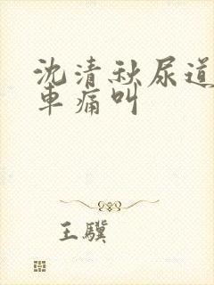 沈清秋尿道扩张车痛叫