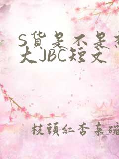S货是不是想挨大JBC短文