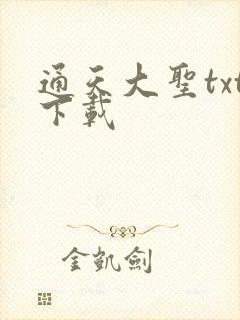 通天大圣txt下载