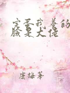 完蛋我养的小白脸是大佬