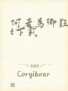 何者为卿狂txt下载