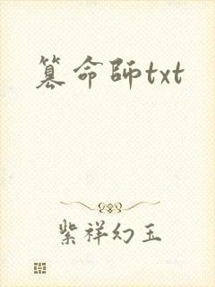 篡命师txt