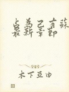 占为己有苏静初最新章节