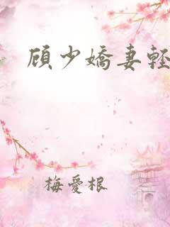 顾少娇妻轻点虐