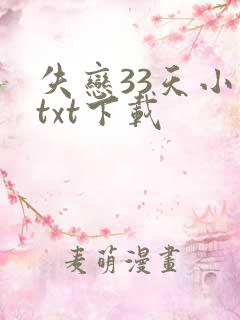 失恋33天小说txt下载