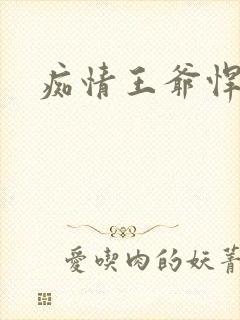 痴情王爷悍王妃