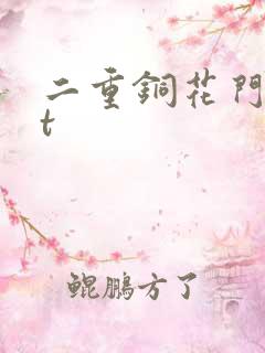 二重铜花门txt