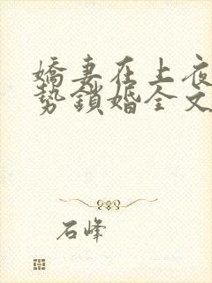 娇妻在上夜少强势锁婚全文免费