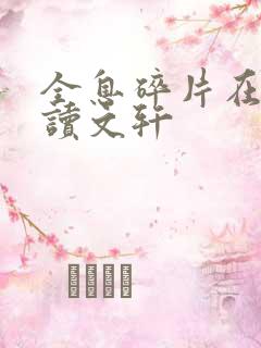 全息碎片在线阅读文轩