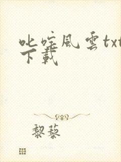 叱咤风云txt下载
