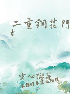 二重铜花门txt