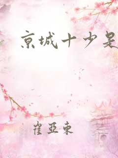 京城十少是谁