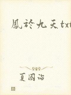 凤于九天txt