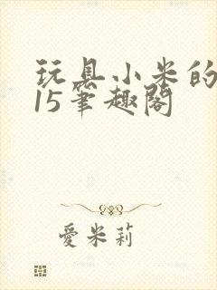 玩具小米的1一15笔趣阁