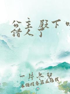 公主 殿下 吻错人了