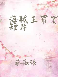 海贼王罗宾被h短片