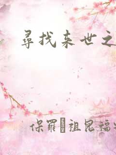 寻找来世之夫