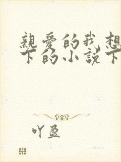 亲爱的我想你我下的小说下载