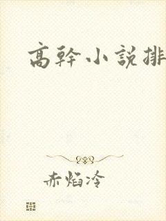 高干小说排行榜