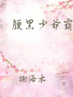 腹黑少爷霸道爱