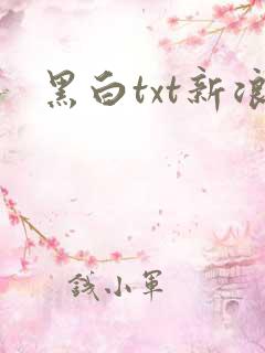 黑白txt新浪