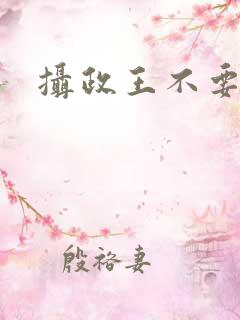 摄政王不要