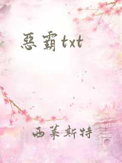 恶霸txt