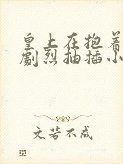 皇上在抱着皇后剧烈抽插小说