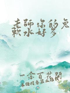 老师你的兔子好软水好多
