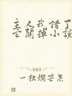 主人我错了请把它关掉小说