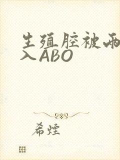 生殖腔被两根进入ABO