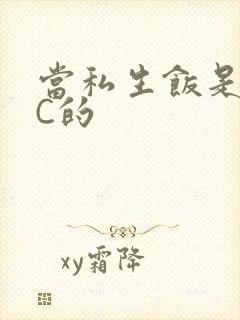 当私生饭是要挨C的