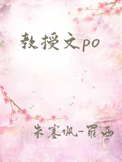 教授文po