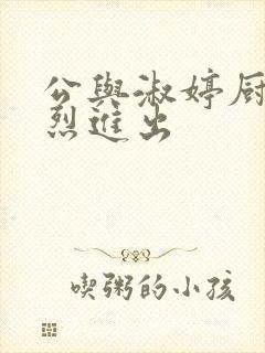 公与淑婷厨房猛烈进出