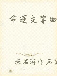 命运交响曲小说