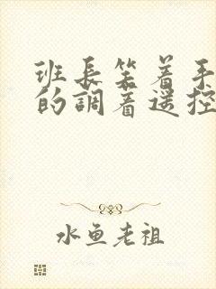 班长笑着手灵活的调着遥控器作文