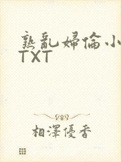 熟乱妇伦小说网TXT