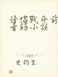 情侣战斗前适合看的小说