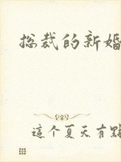 总裁的新婚弃妇