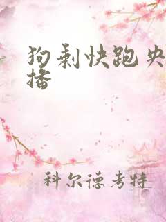 狗剩快跑央八首播