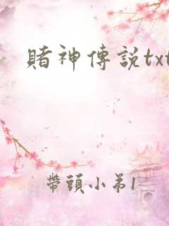 赌神传说txt