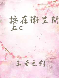 按在卫生间的墙上c