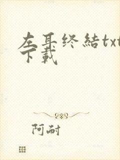 左耳终结txt下载