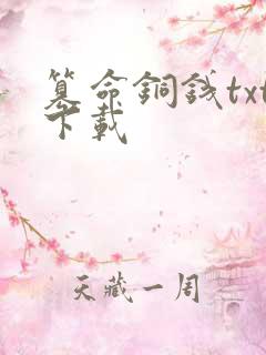 篡命铜钱txt下载