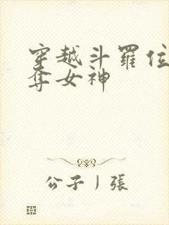 穿越斗罗位面掠夺女神