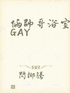 俩帅哥浴室互攻GAY
