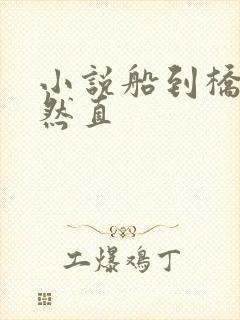 小说船到桥头自然直